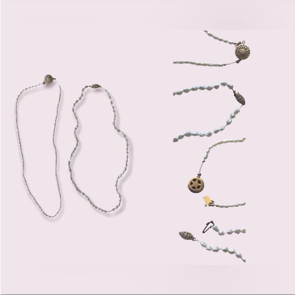 Pearl Necklace Lot Mixed Vintage Jewelry - Picture 8 of 10